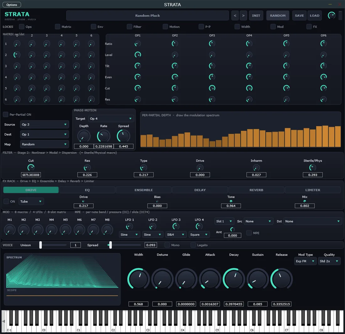 The STRATA interface